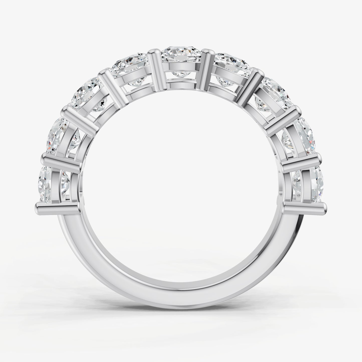 Statement Crown Set 0.35ct (35pt) Diamond Band
