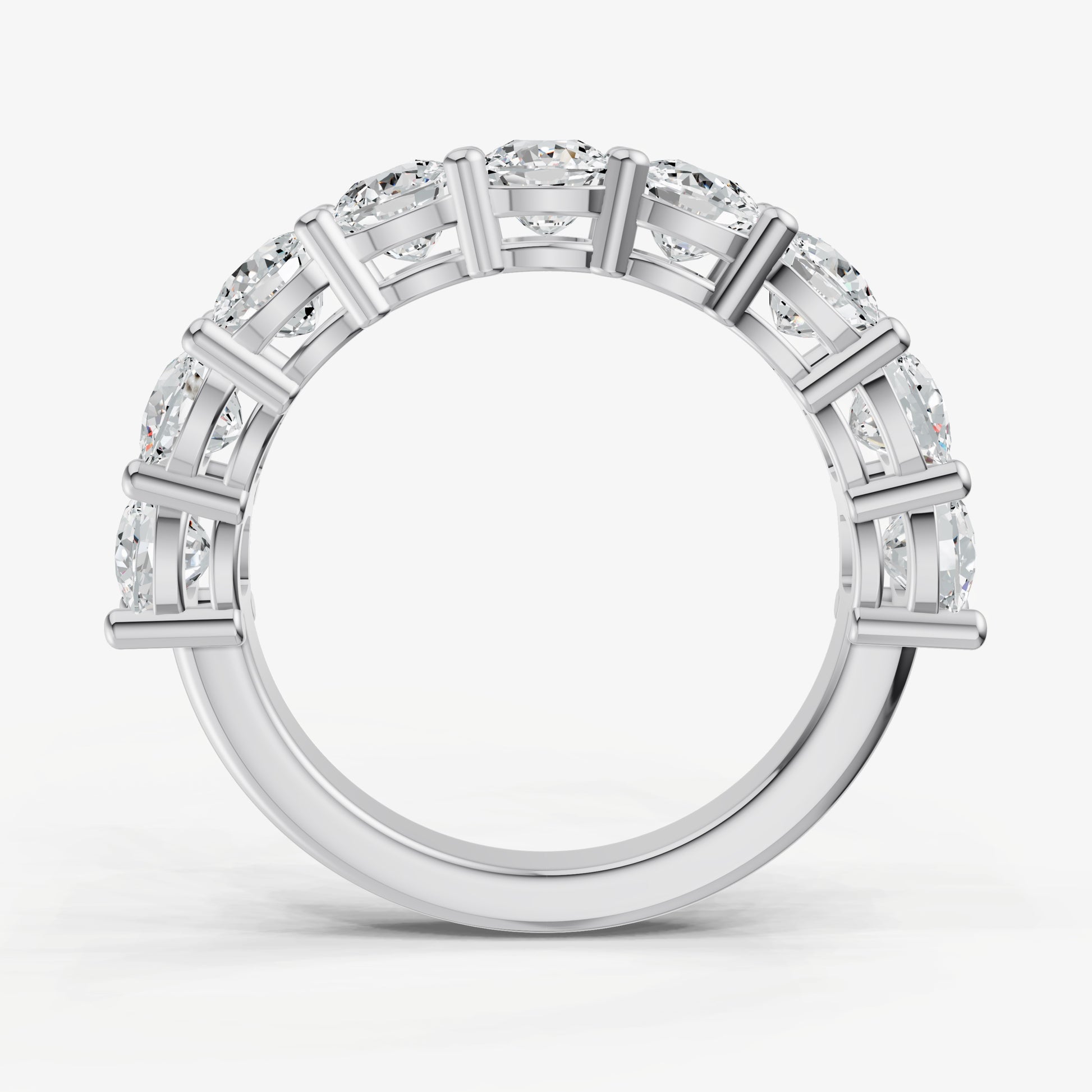 Statement Crown Set 0.35ct (35pt) Diamond Band