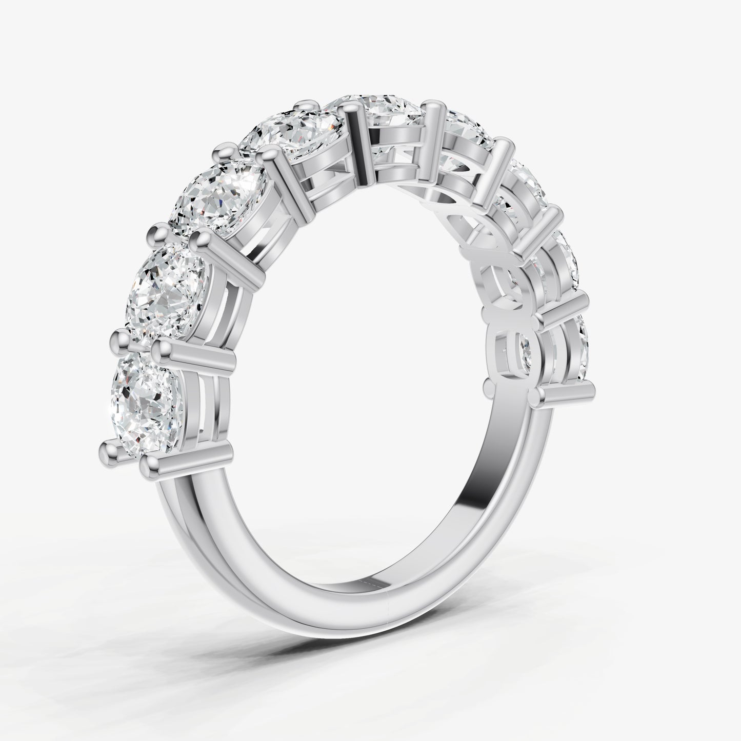 Statement Crown Set 0.35ct (35pt) Diamond Band
