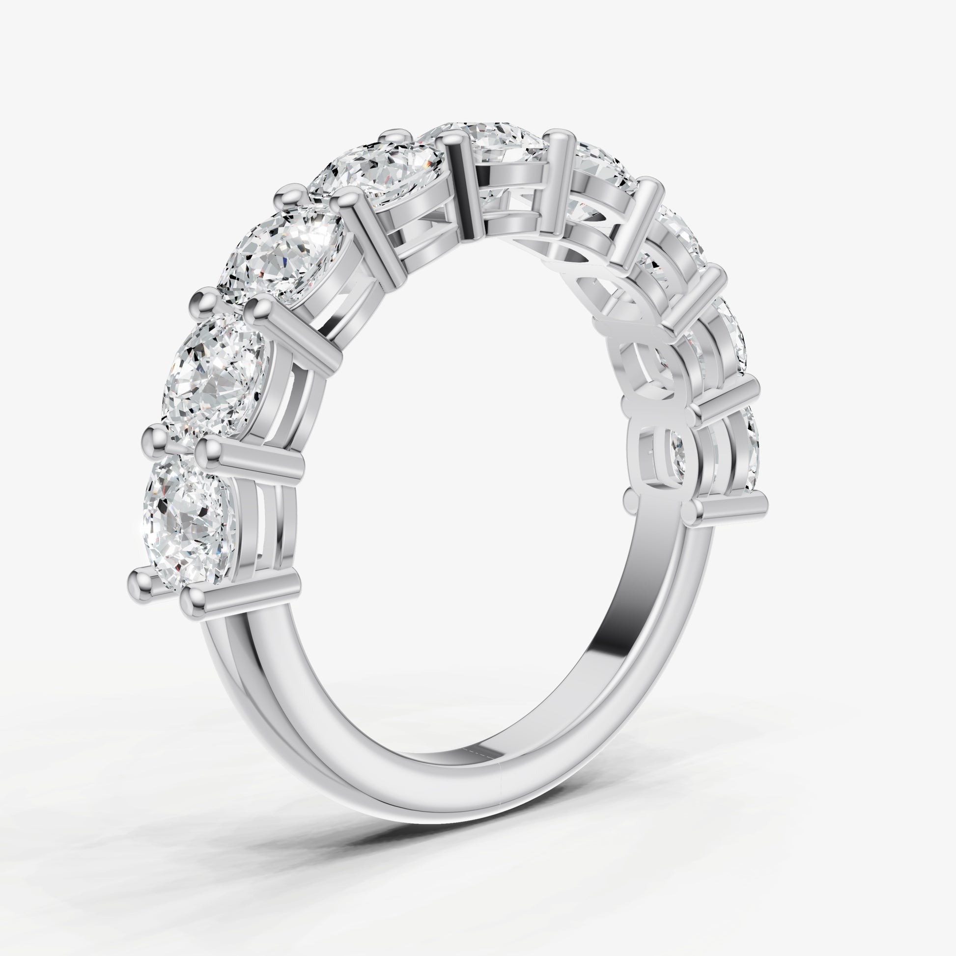Statement Crown Set 0.35ct (35pt) Diamond Band