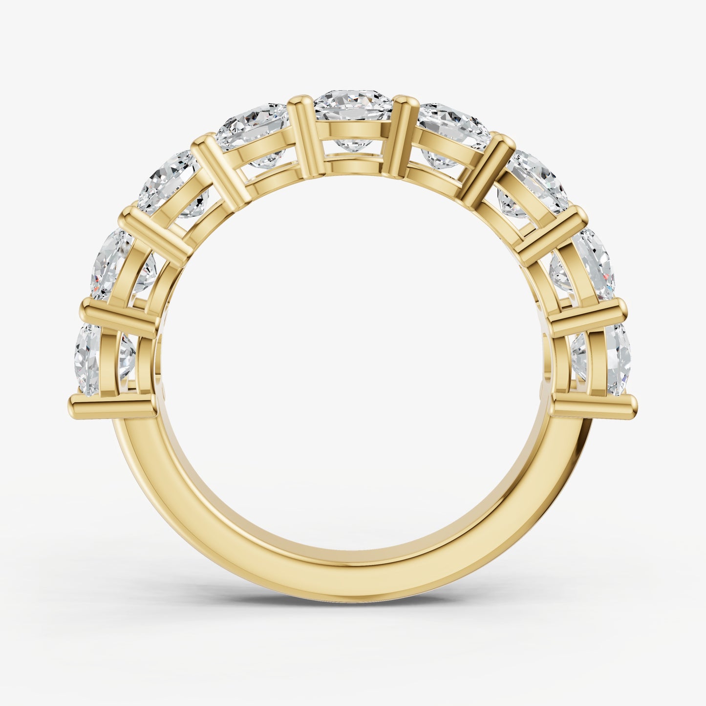 Statement Crown Set 0.35ct (35pt) Diamond Band