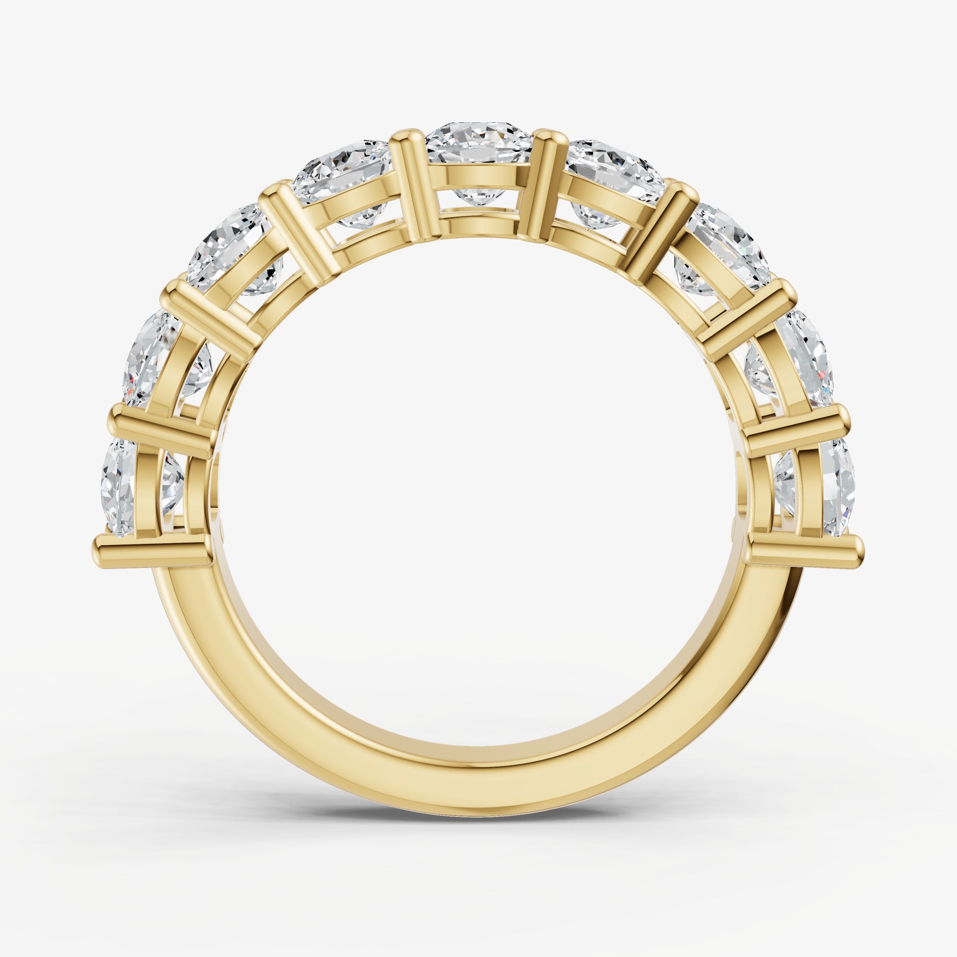 Statement Crown Set 0.35ct (35pt) Diamond Band