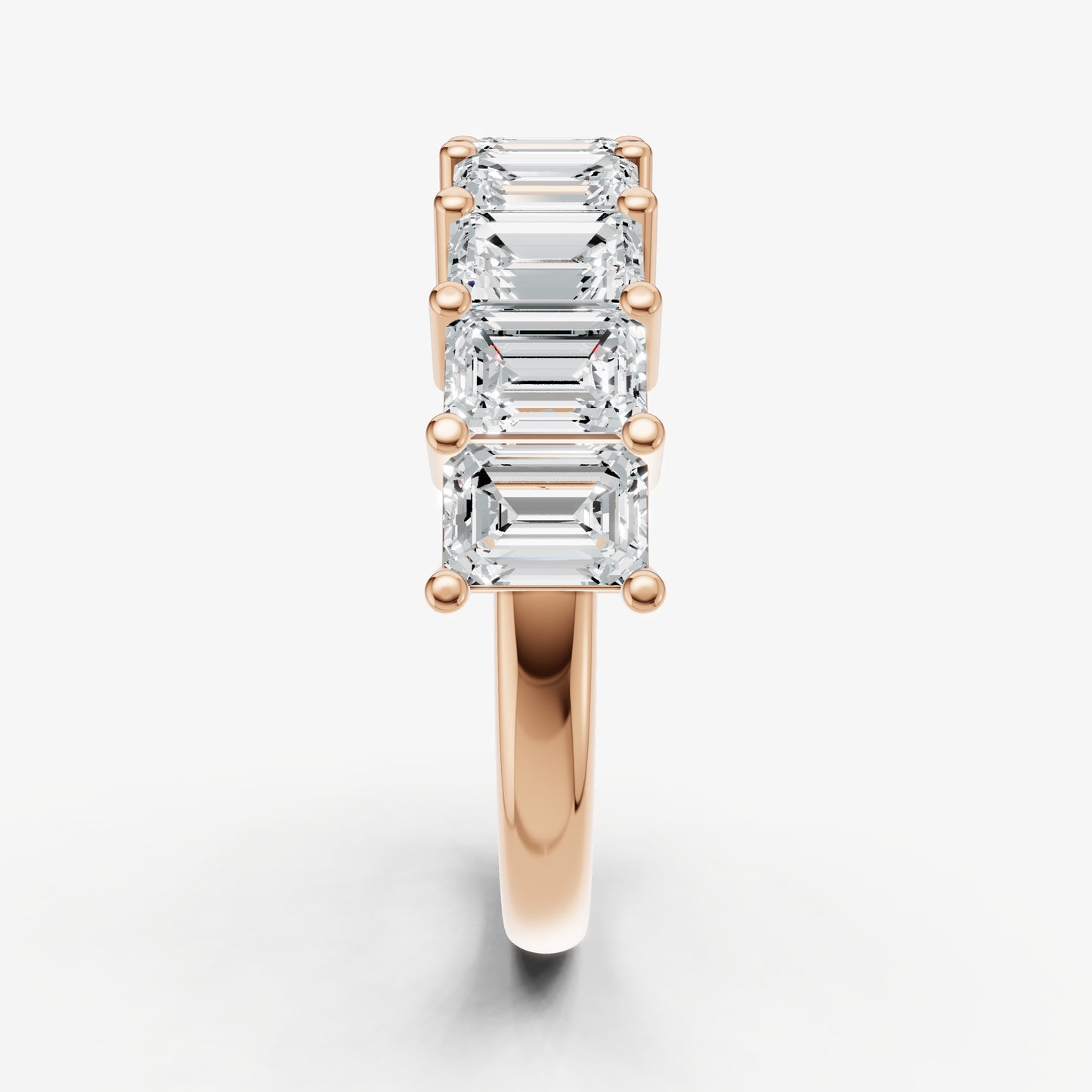 Statement Crown Set Emerald 35pt Diamond Band