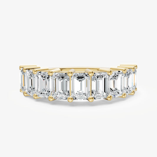 Statement Crown Set Emerald 35pt Diamond Band