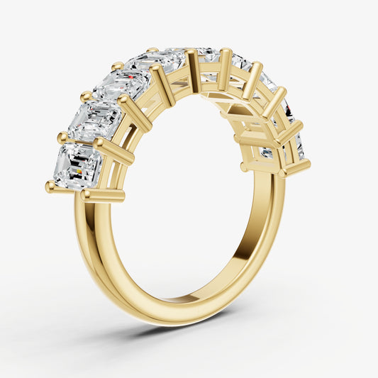 Statement Crown Set Emerald 35pt Diamond Band