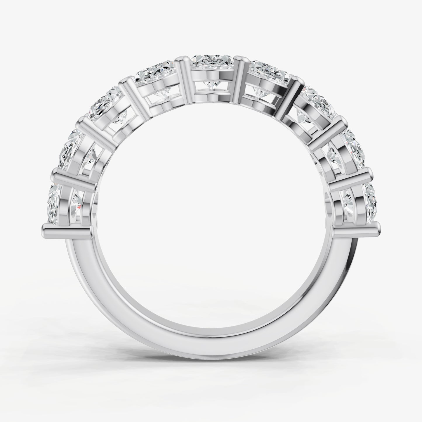 Statement Crown Set 0.35ct (35pt) Diamond Band