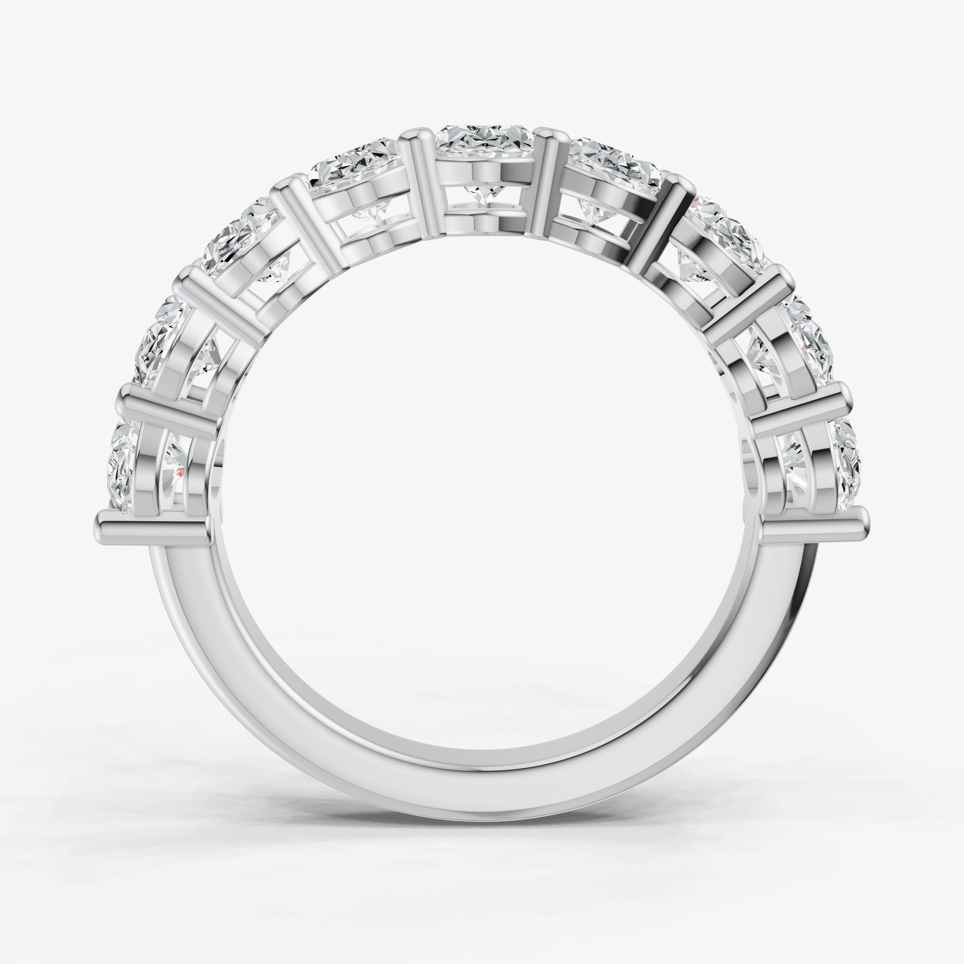 Statement Crown Set 0.35ct (35pt) Diamond Band