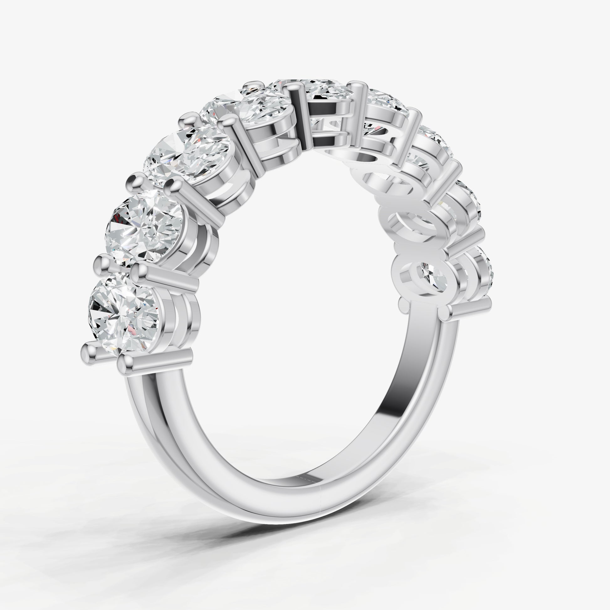 Statement Crown Set 0.35ct (35pt) Diamond Band