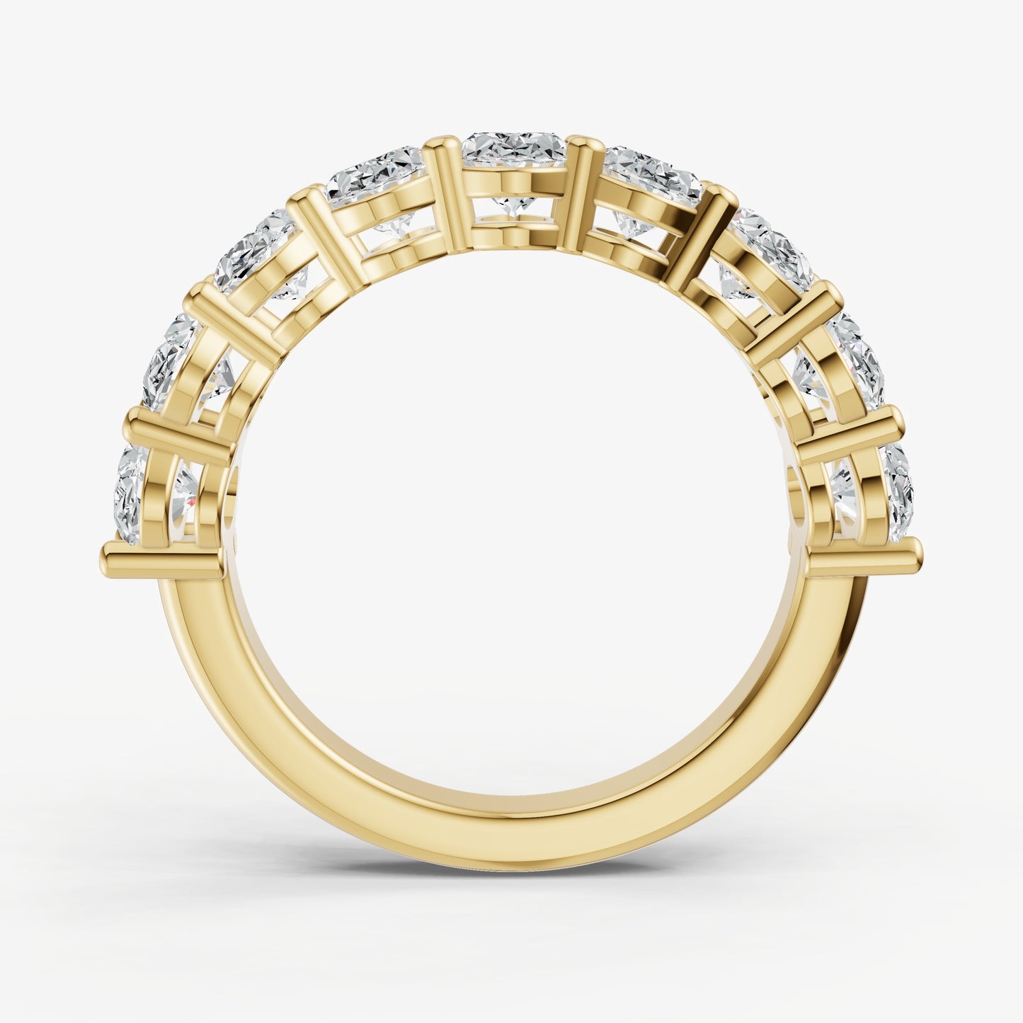 Statement Crown Set 0.35ct (35pt) Diamond Band