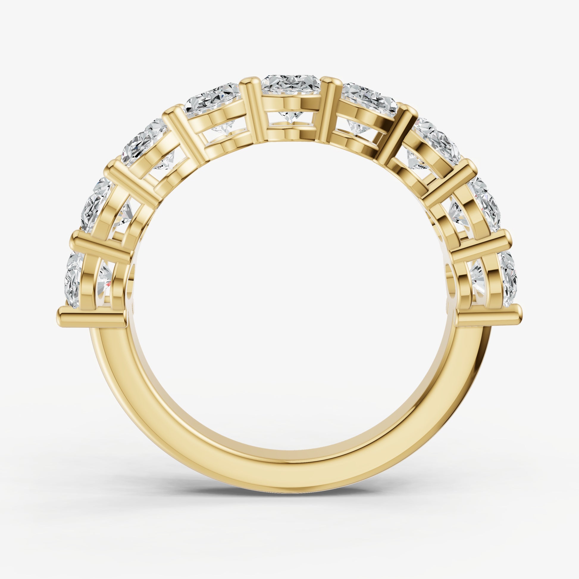 Statement Crown Set 0.35ct (35pt) Diamond Band