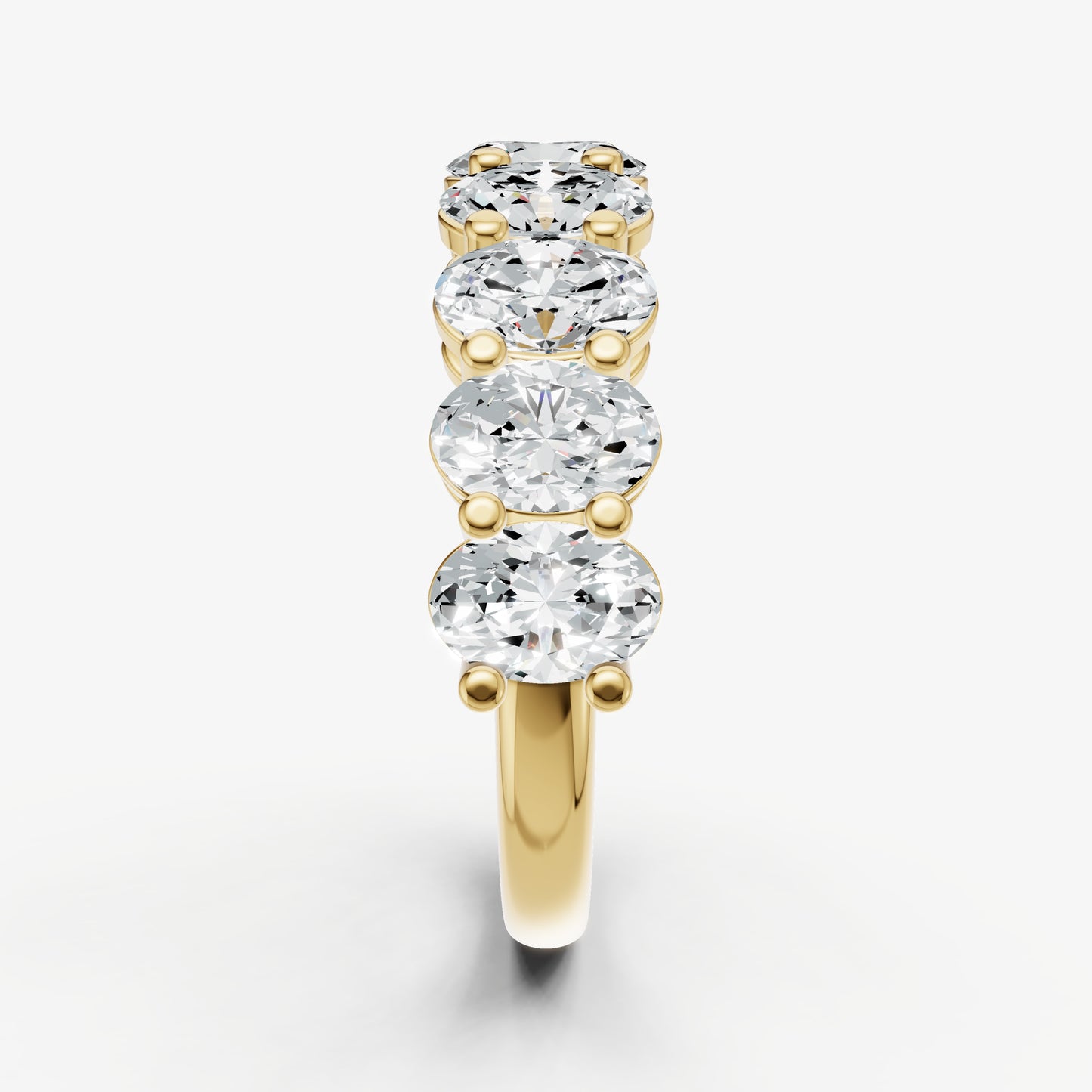Statement Crown Set 0.35ct (35pt) Diamond Band