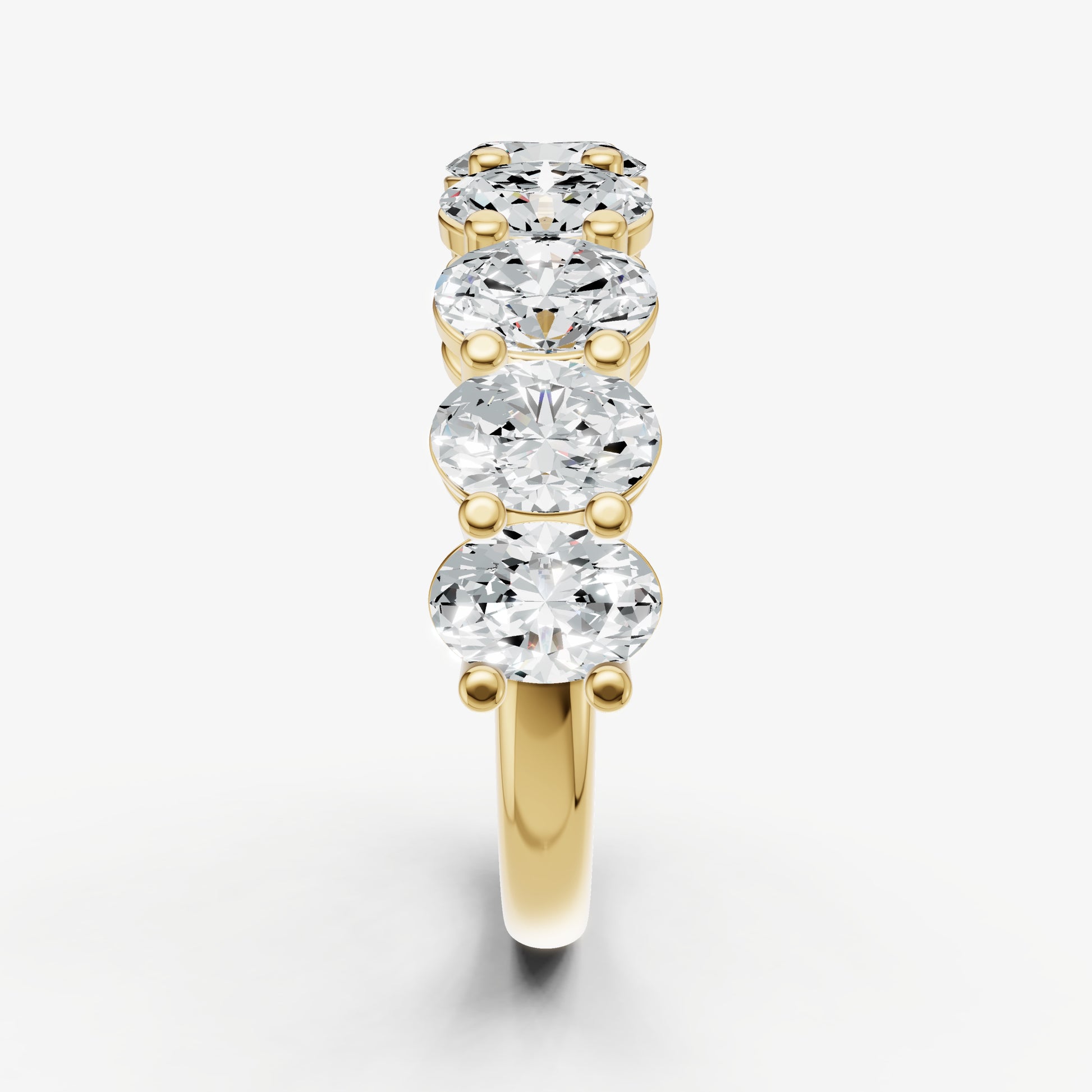 Statement Crown Set 0.35ct (35pt) Diamond Band