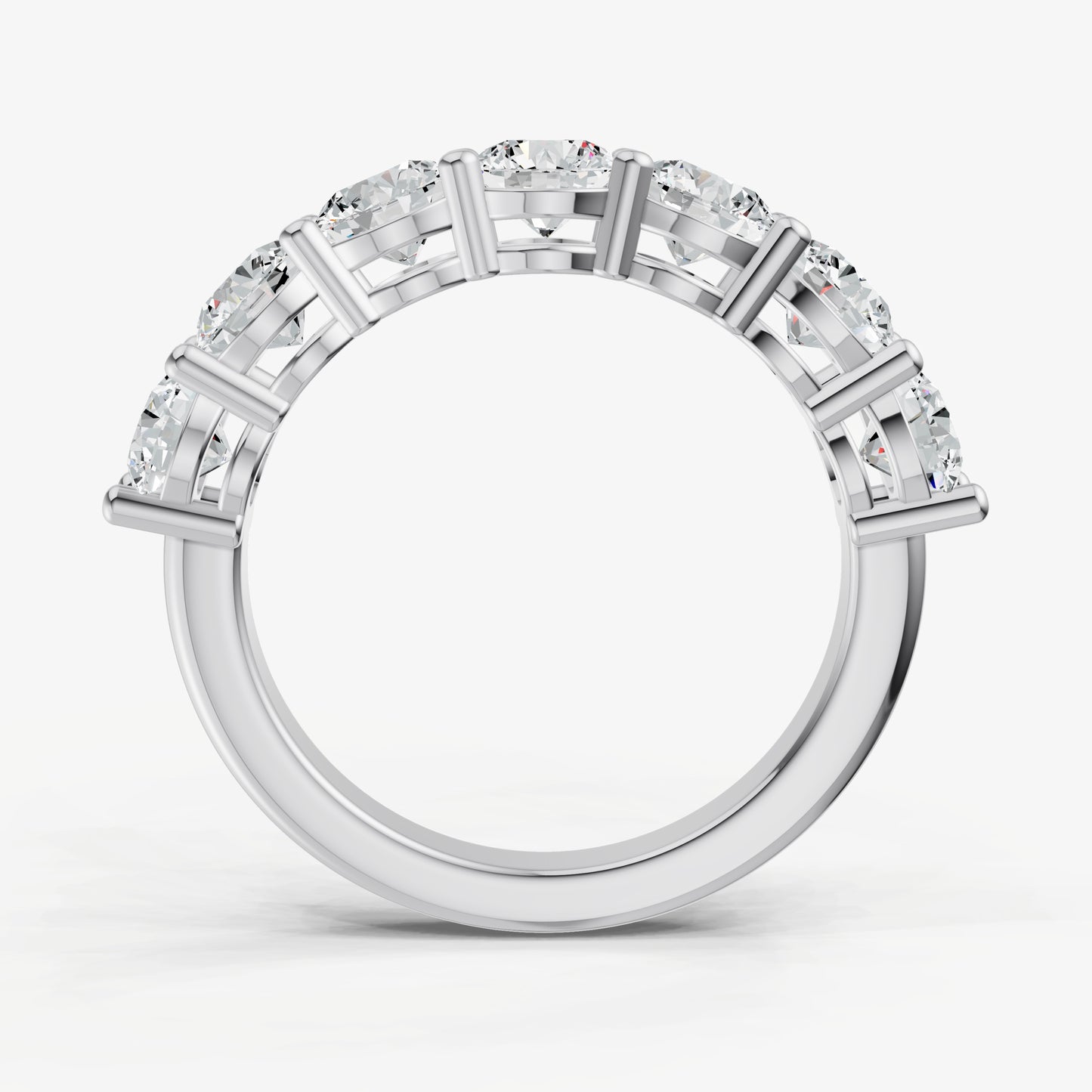 Statement Crown Set 0.35ct (35pt) Diamond Band