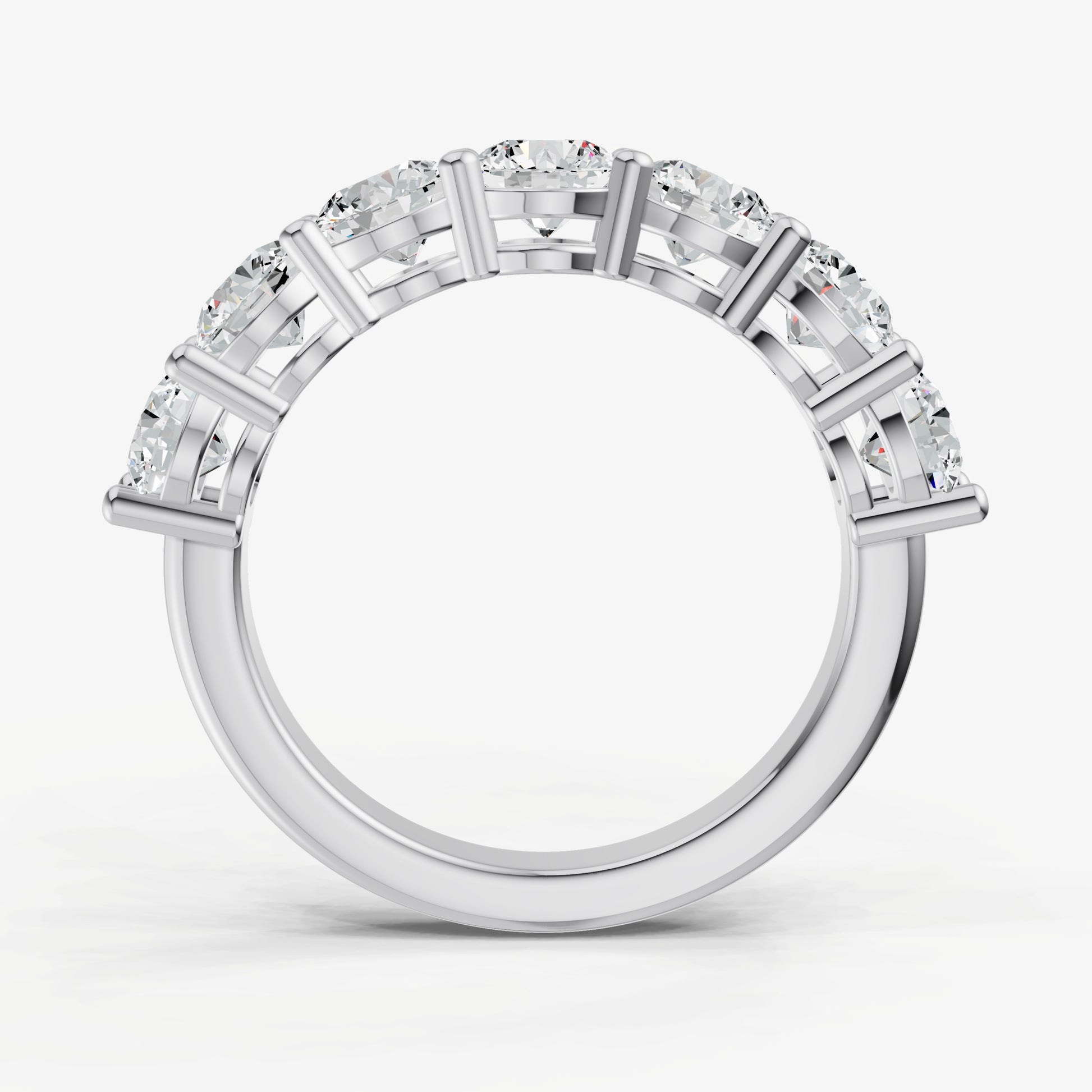 Statement Crown Set 0.35ct (35pt) Diamond Band