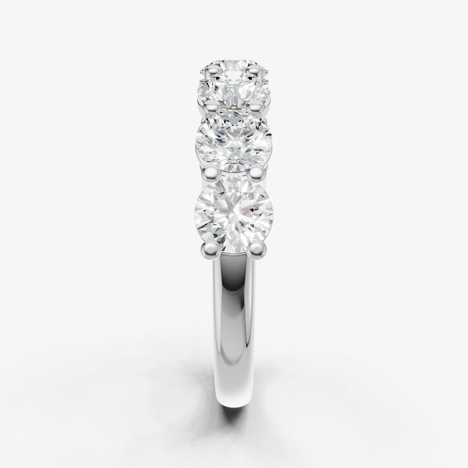 Statement Crown Set 0.35ct (35pt) Diamond Band