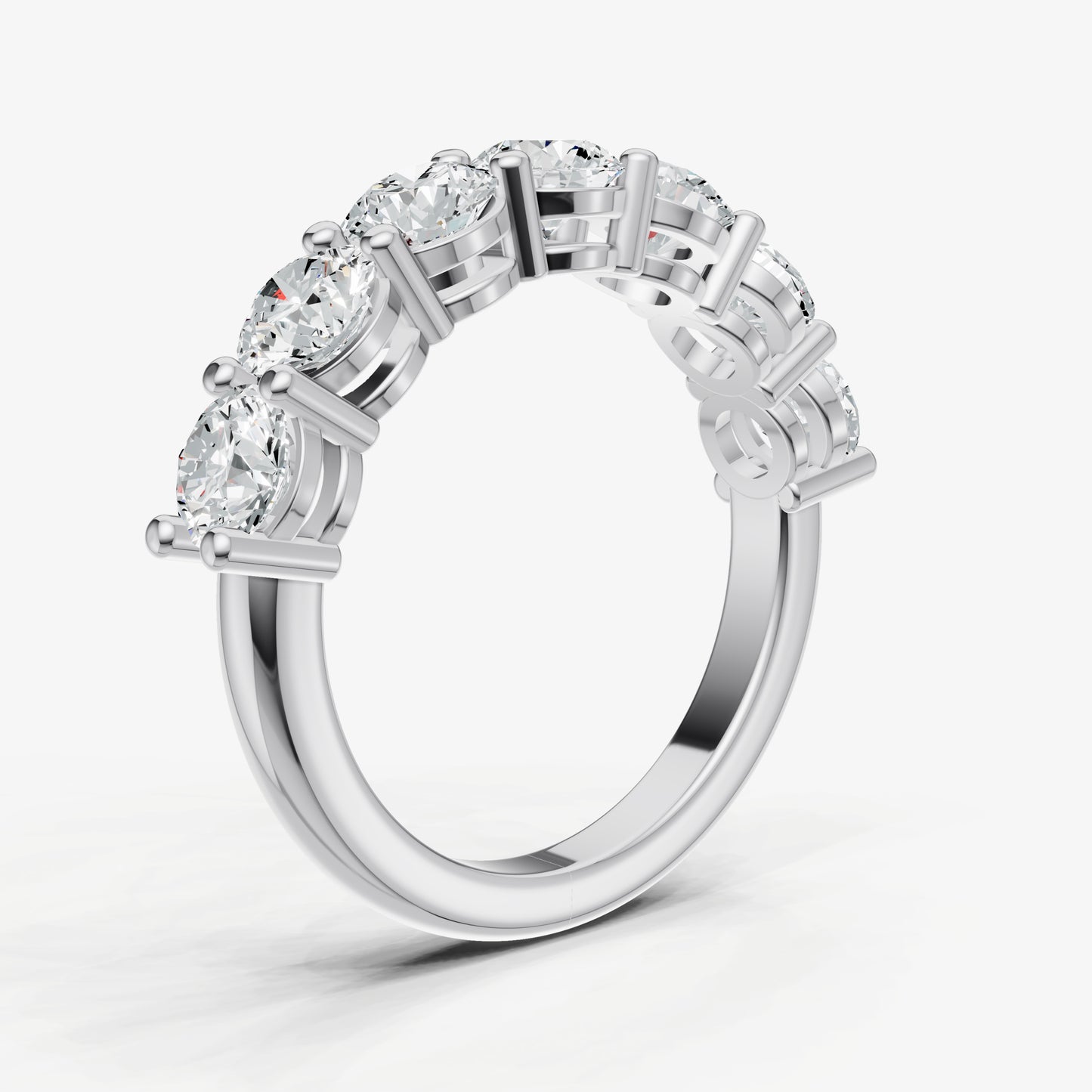 Statement Crown Set 0.35ct (35pt) Diamond Band