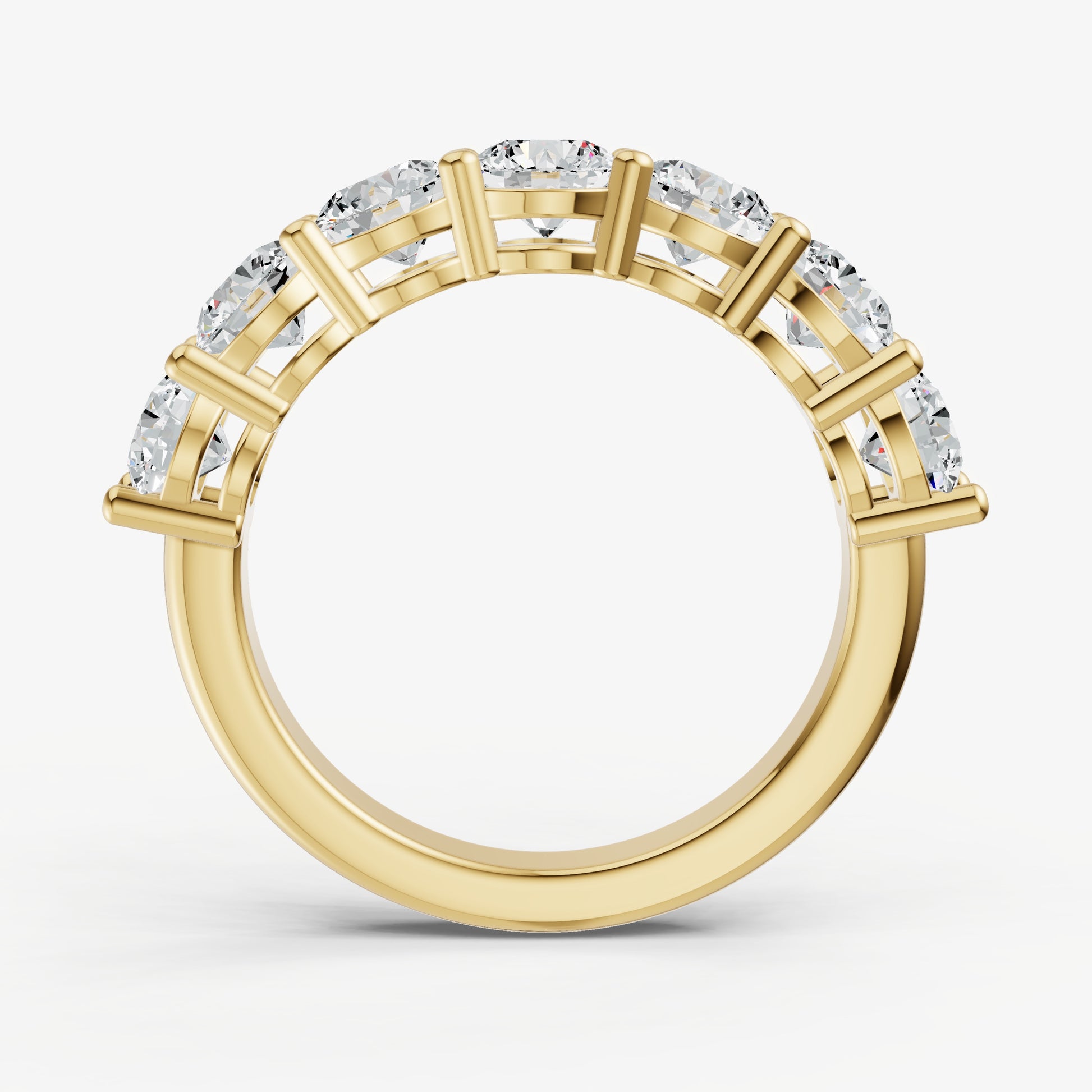 Statement Crown Set 0.35ct (35pt) Diamond Band