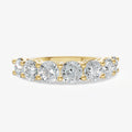 Statement Crown Set Round 35pt Diamond Band