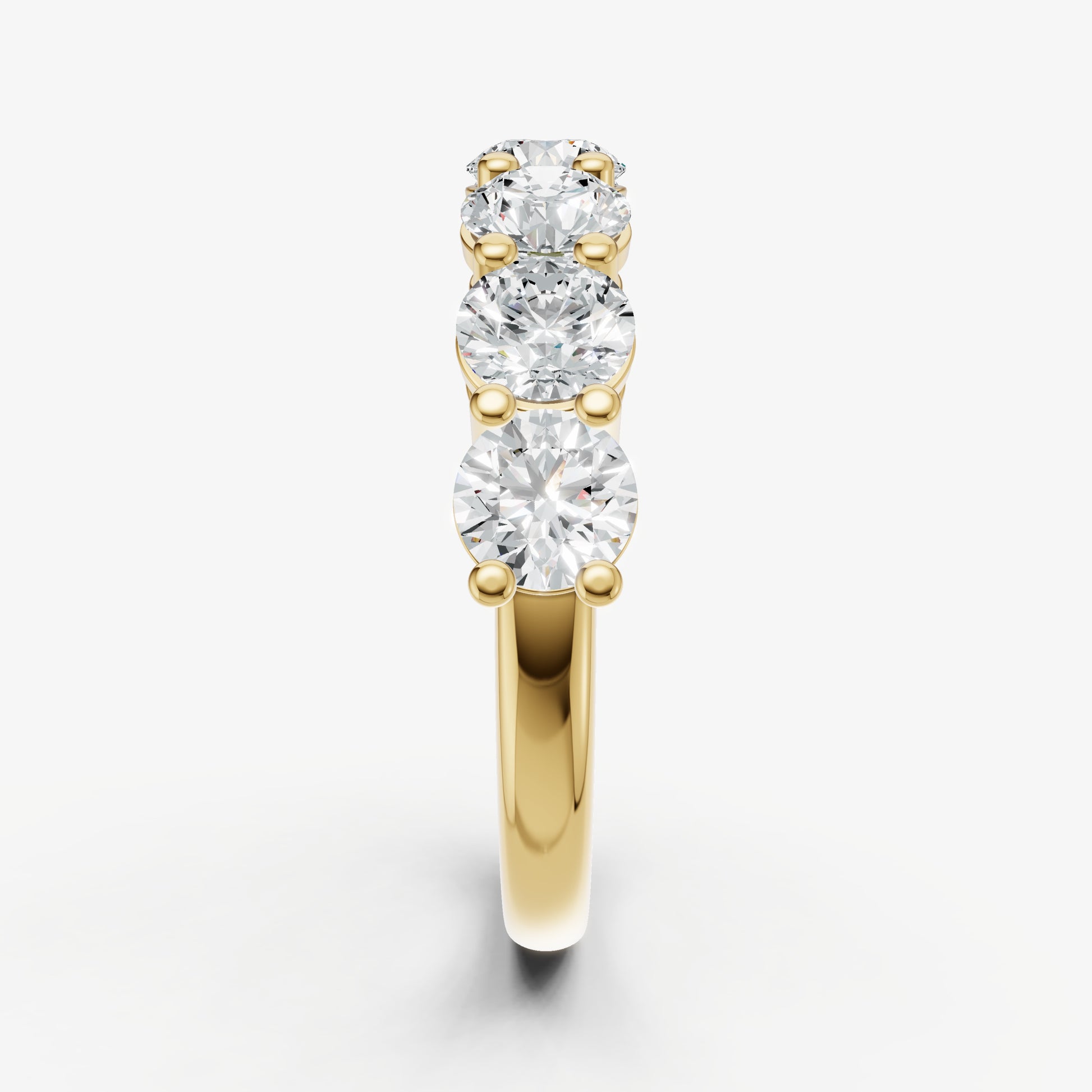 Statement Crown Set 0.35ct (35pt) Diamond Band