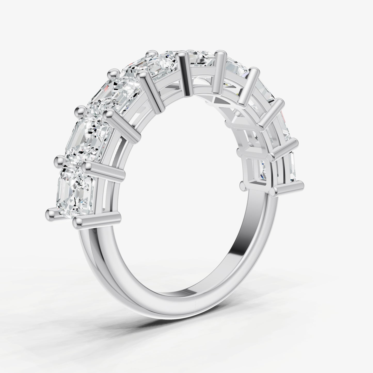 Statement Crown Set 0.40ct (40pt) Diamond Band