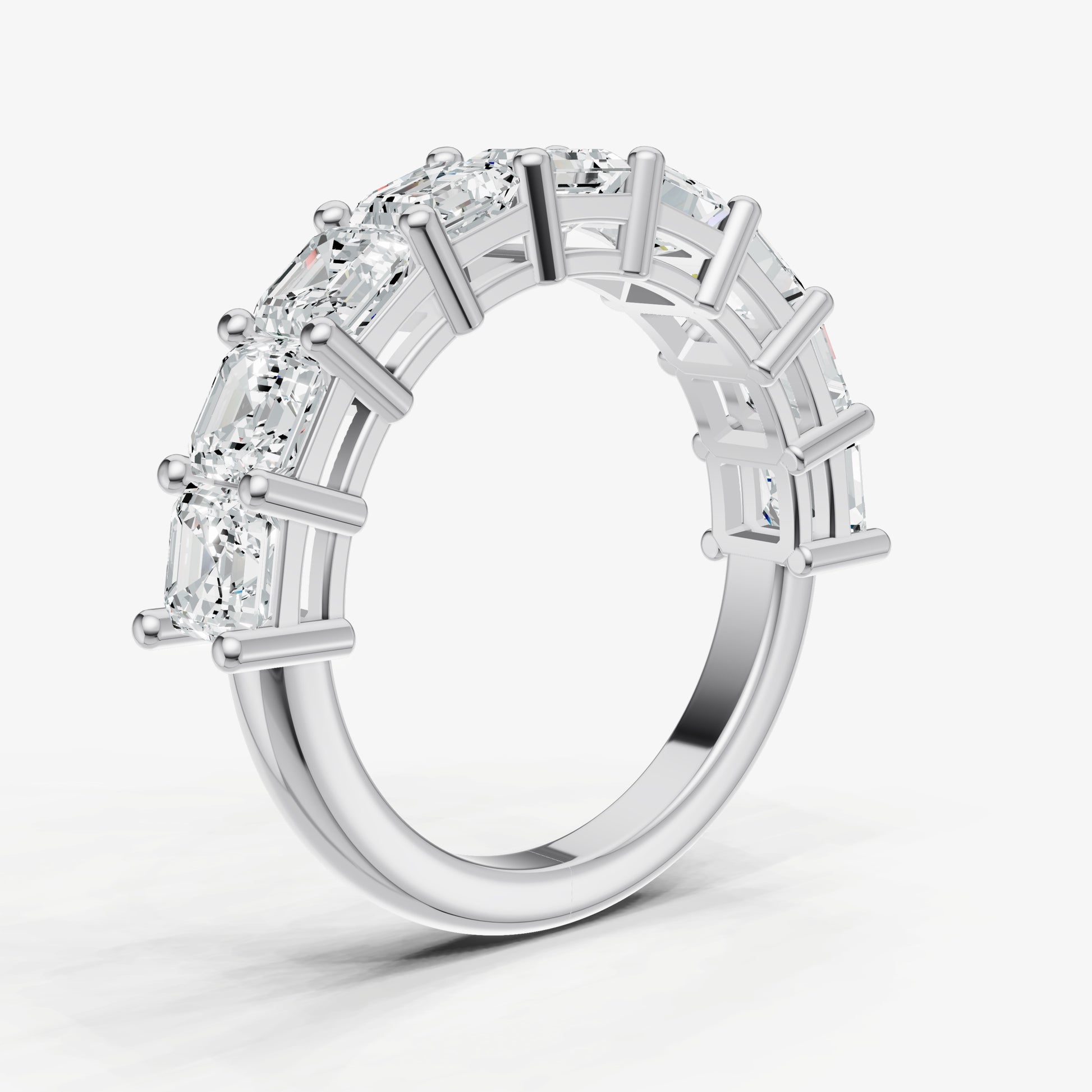 Statement Crown Set 0.40ct (40pt) Diamond Band