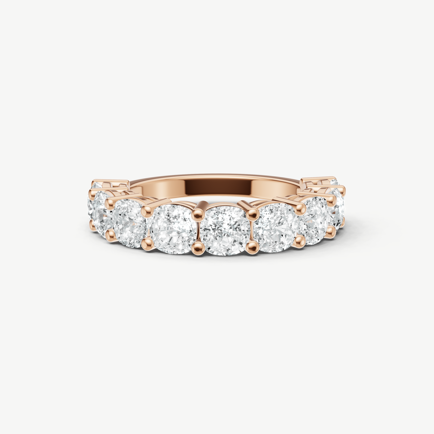 Statement Crown Set Cushion 40pt Diamond Band