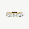 Statement Crown Set Cushion 40pt Diamond Band