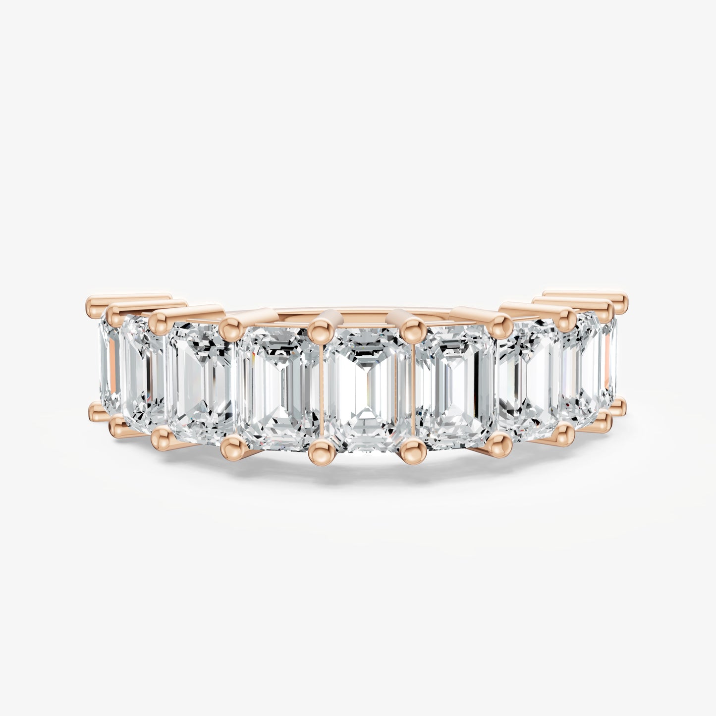 Statement Crown Set 0.40ct (40pt) Diamond Band