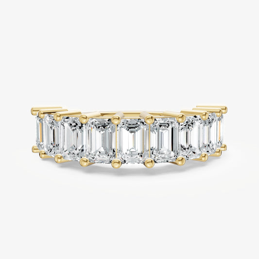 Statement Crown Set Emerald 40pt Diamond Band