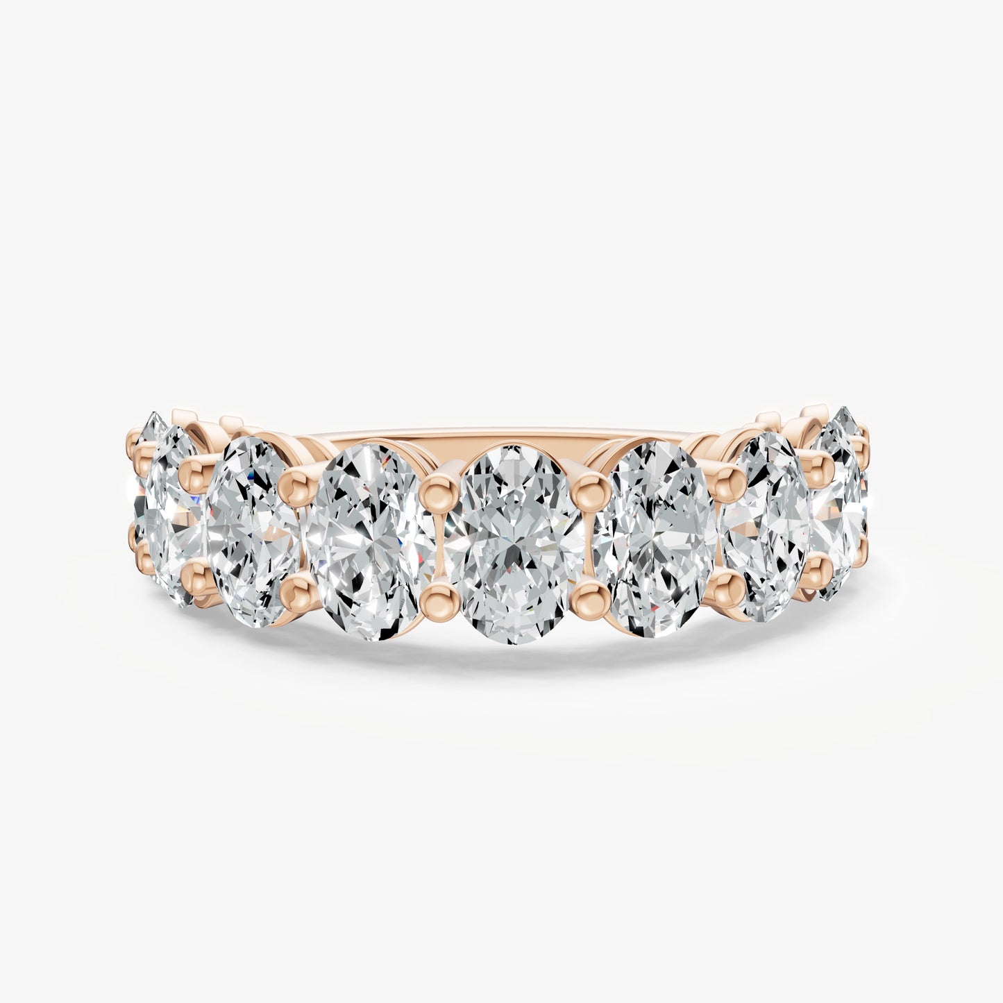 Statement Crown Set 0.40ct (40pt) Diamond Band