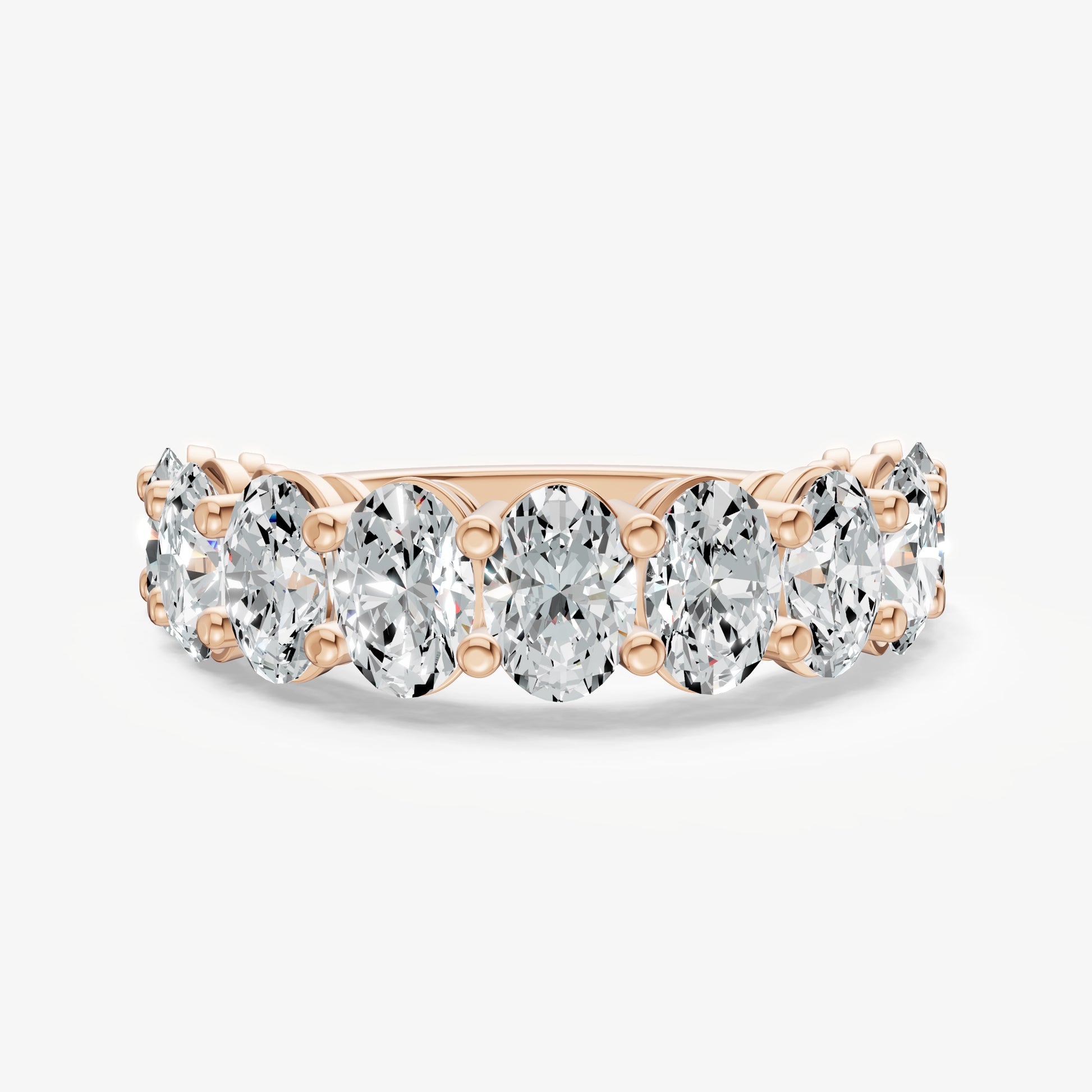 Statement Crown Set 0.40ct (40pt) Diamond Band
