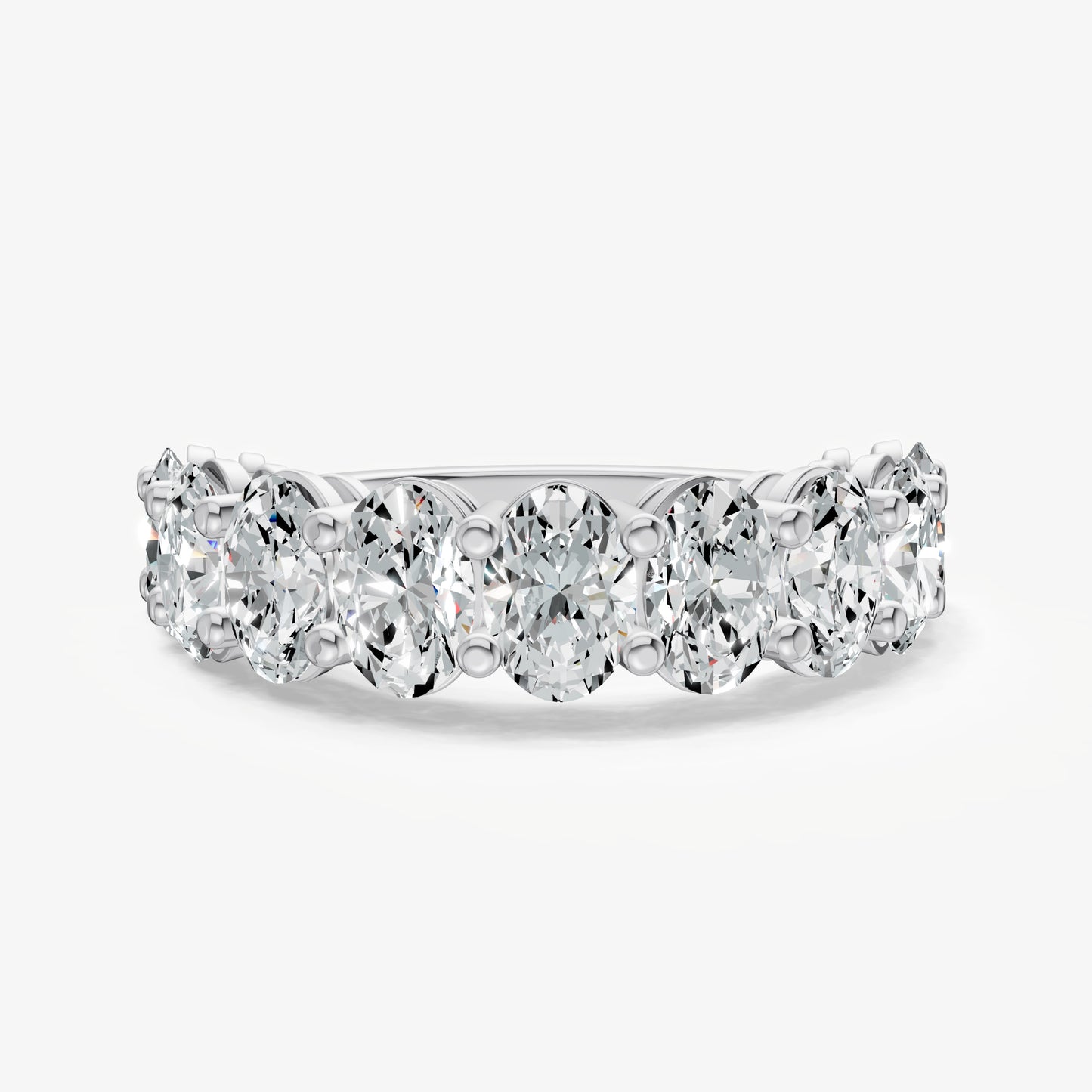 Statement Crown Set 0.40ct (40pt) Diamond Band