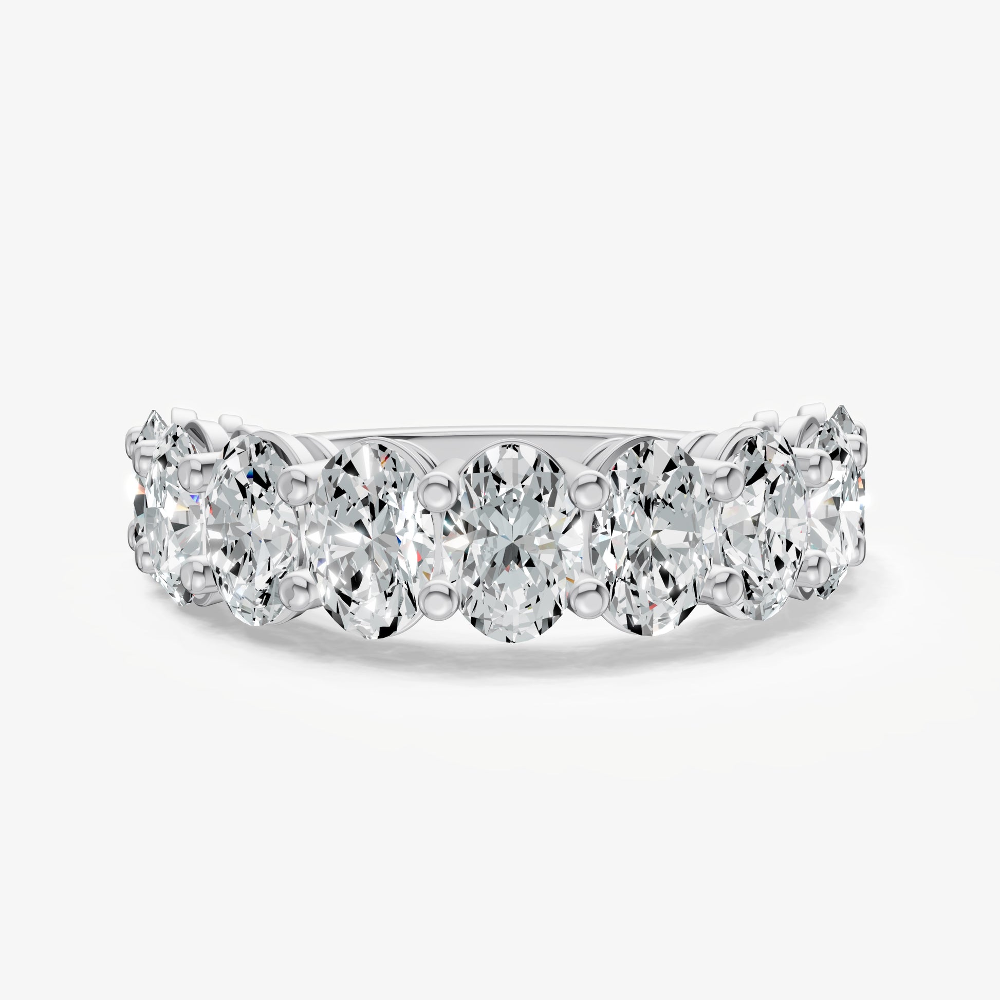 Statement Crown Set 0.40ct (40pt) Diamond Band