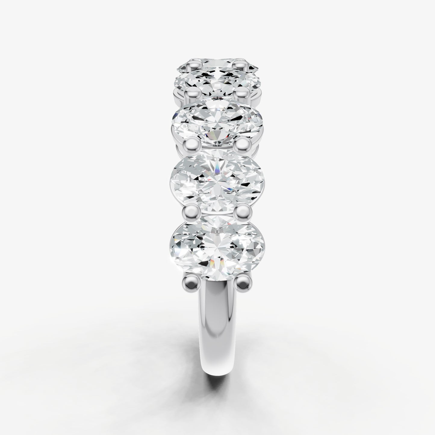 Statement Crown Set 0.40ct (40pt) Diamond Band
