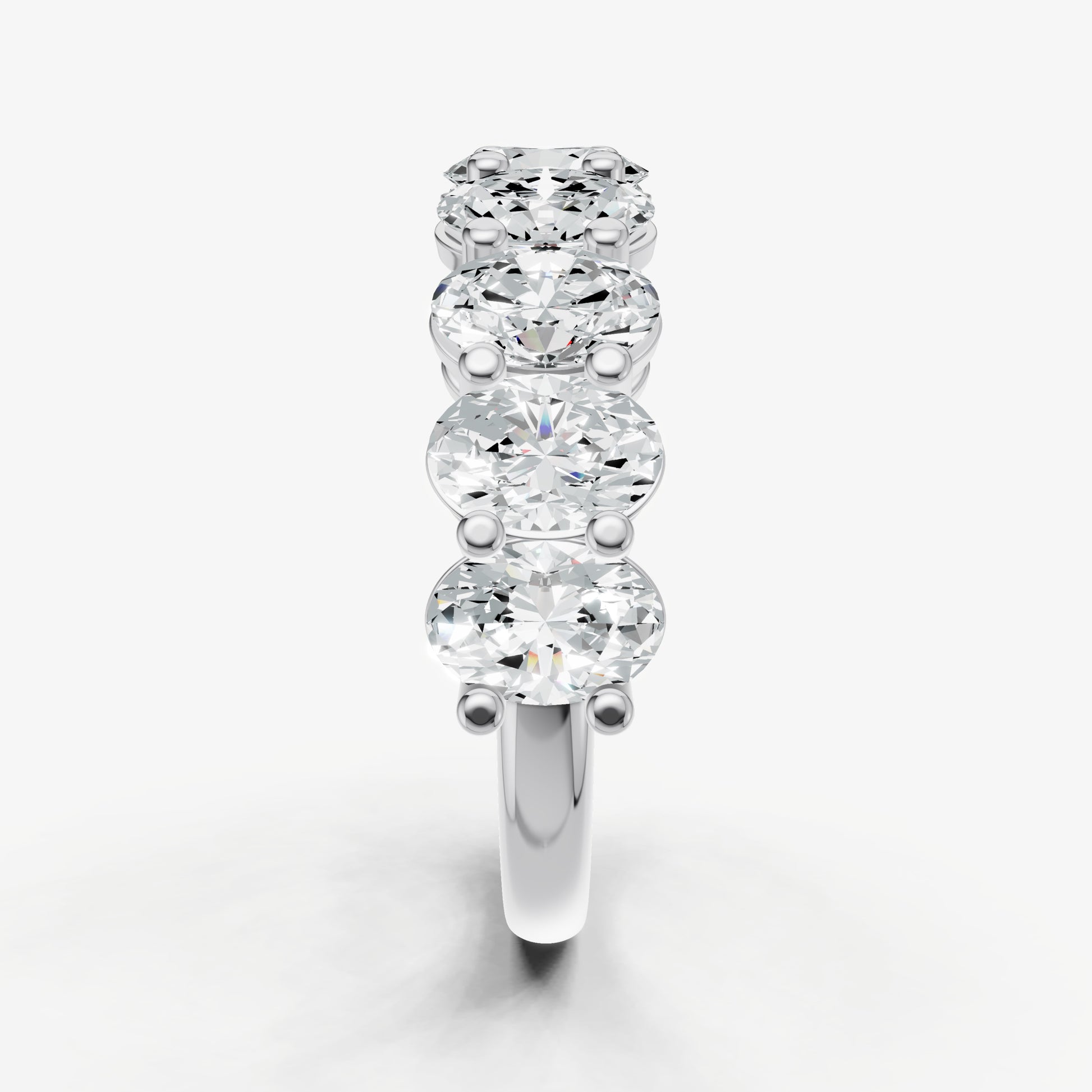 Statement Crown Set 0.40ct (40pt) Diamond Band