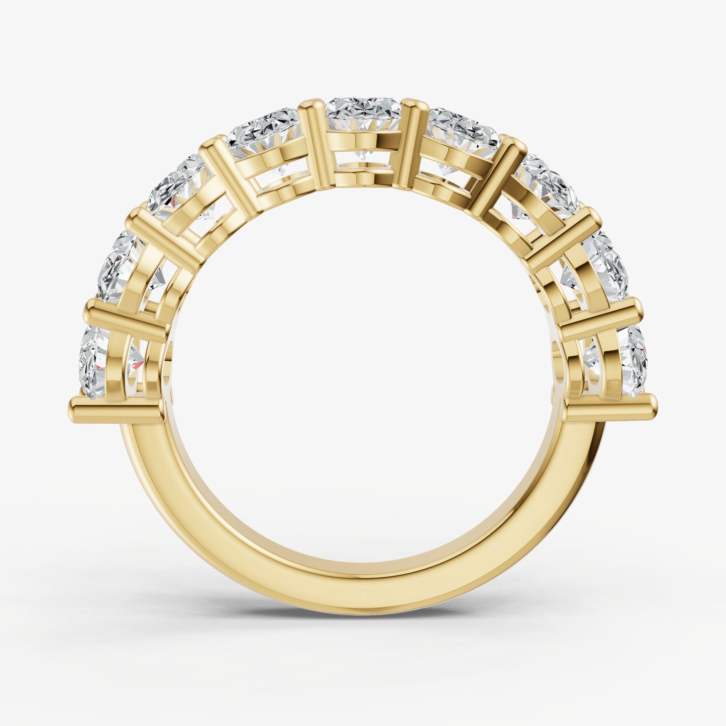 Statement Crown Set 0.40ct (40pt) Diamond Band