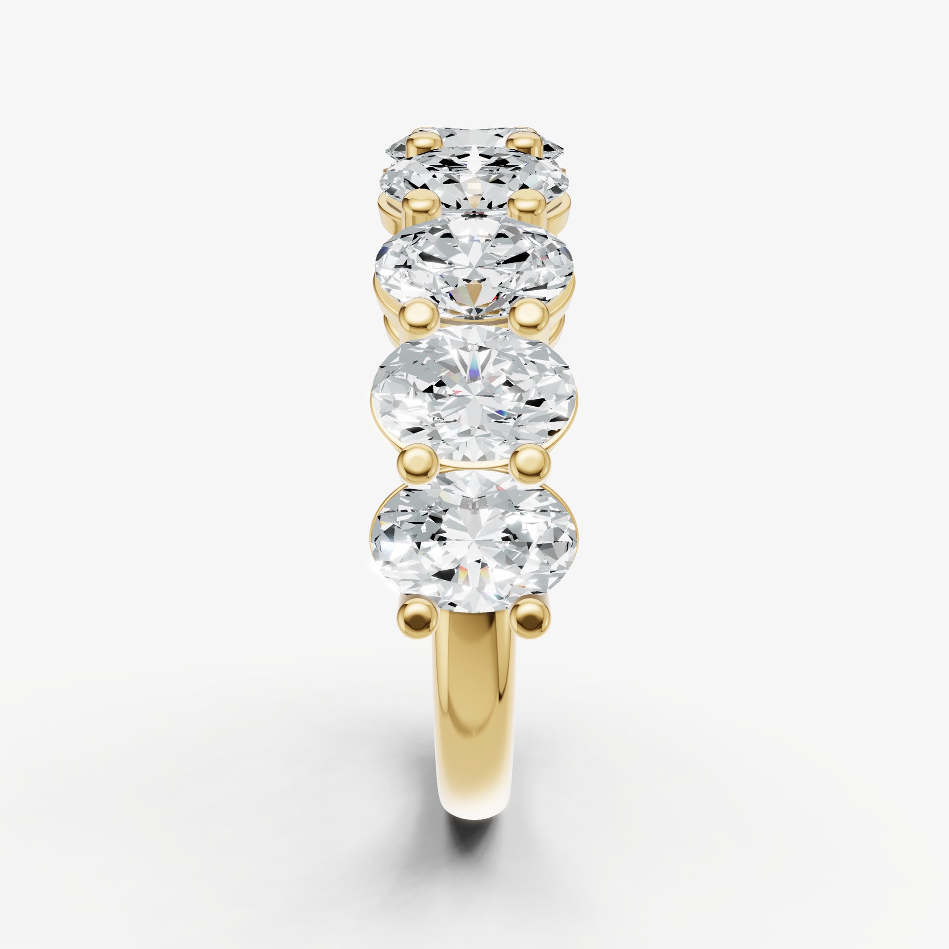 Statement Crown Set 0.40ct (40pt) Diamond Band