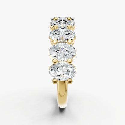 Statement Crown Set 0.40ct (40pt) Diamond Band
