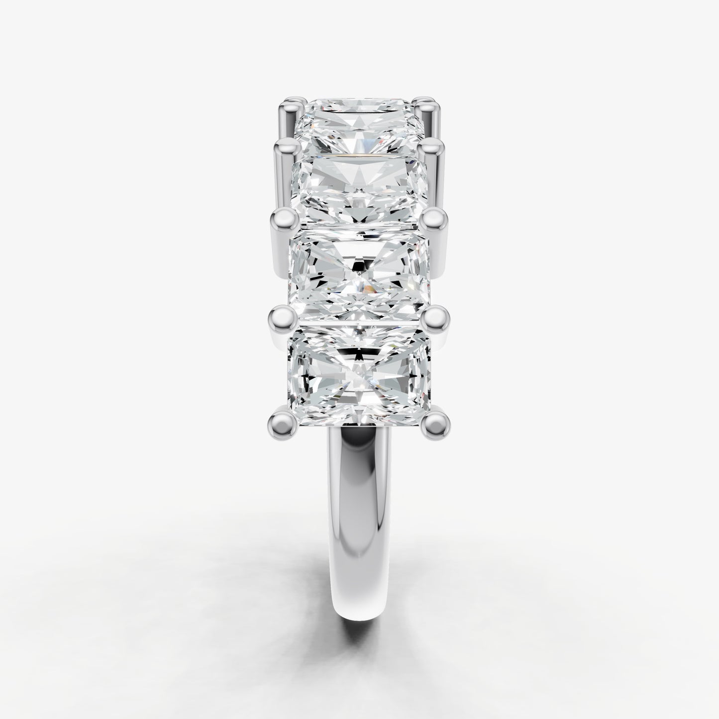 Statement Crown Set 0.40ct (40pt) Diamond Band