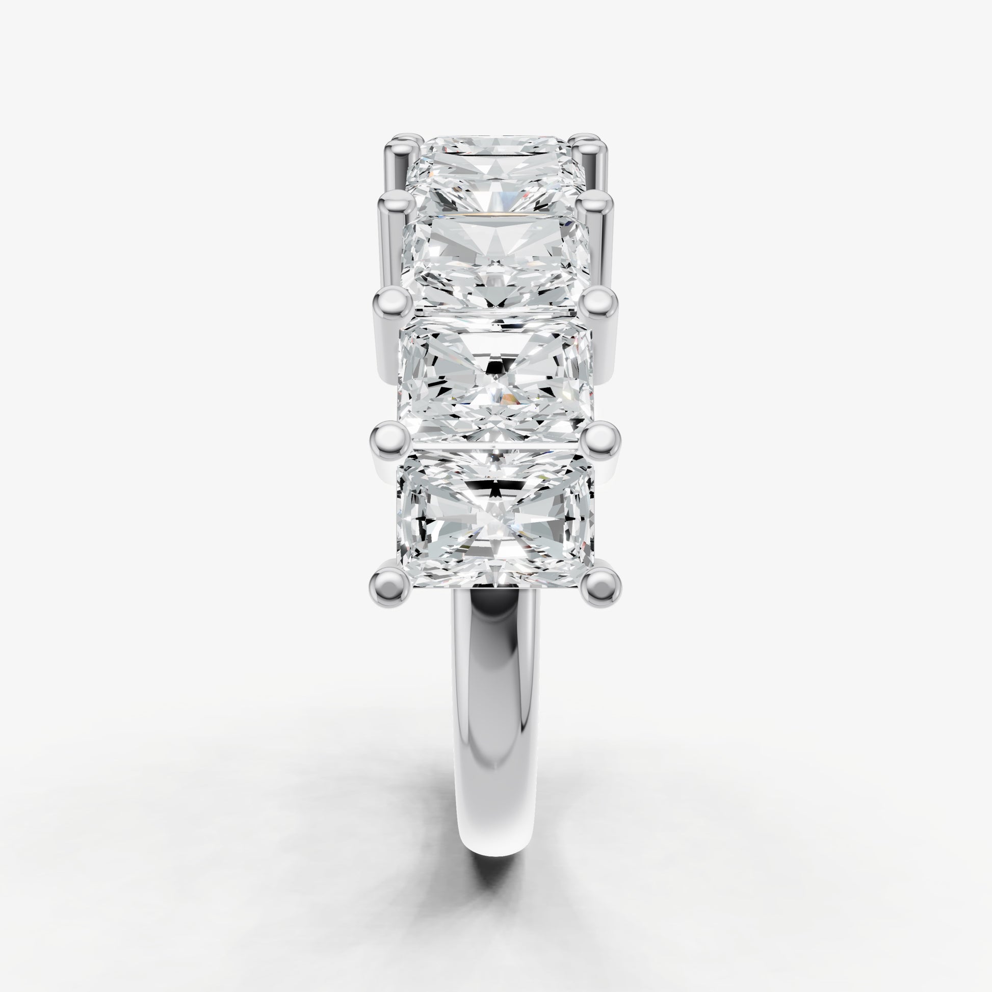 Statement Crown Set 0.40ct (40pt) Diamond Band