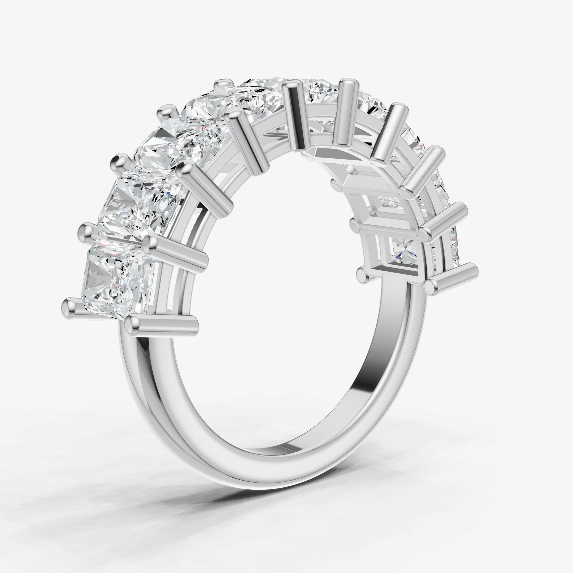 Statement Crown Set 0.40ct (40pt) Diamond Band