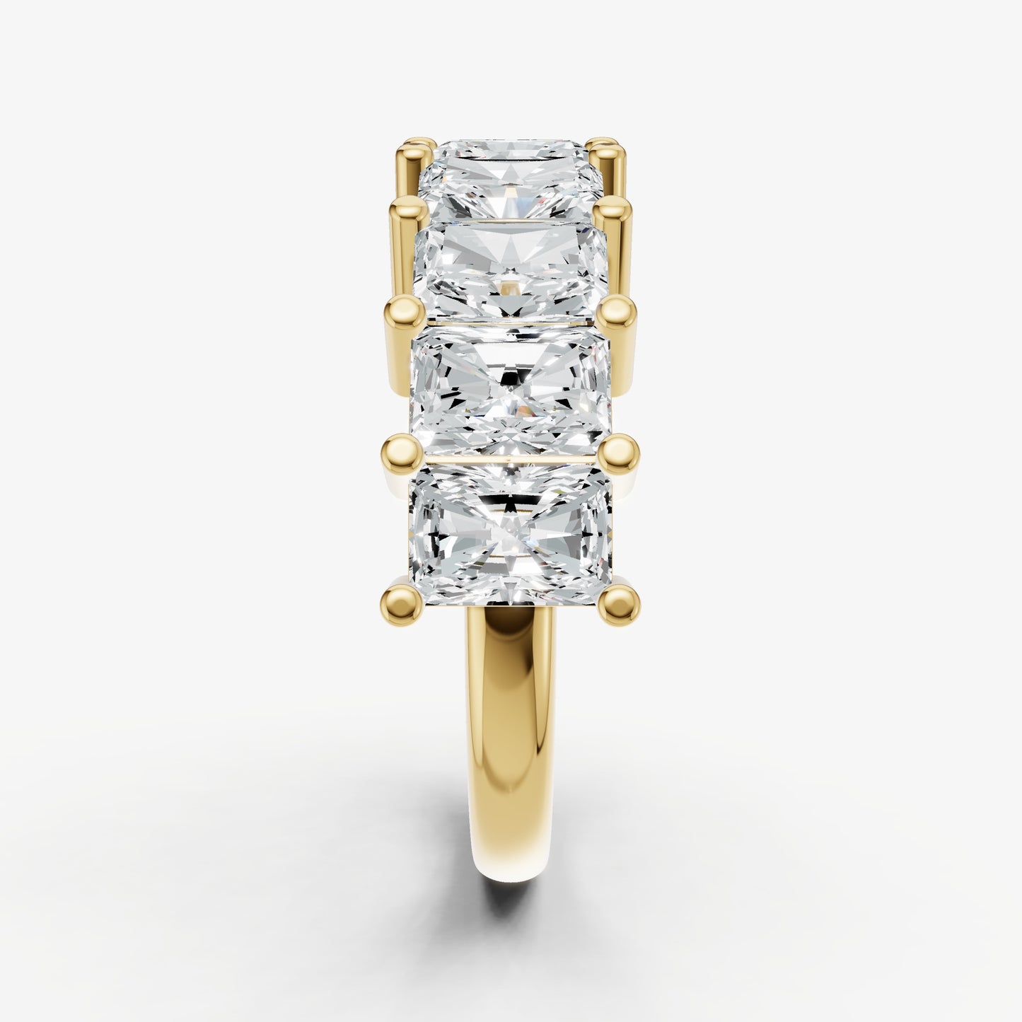 Statement Crown Set 0.40ct (40pt) Diamond Band