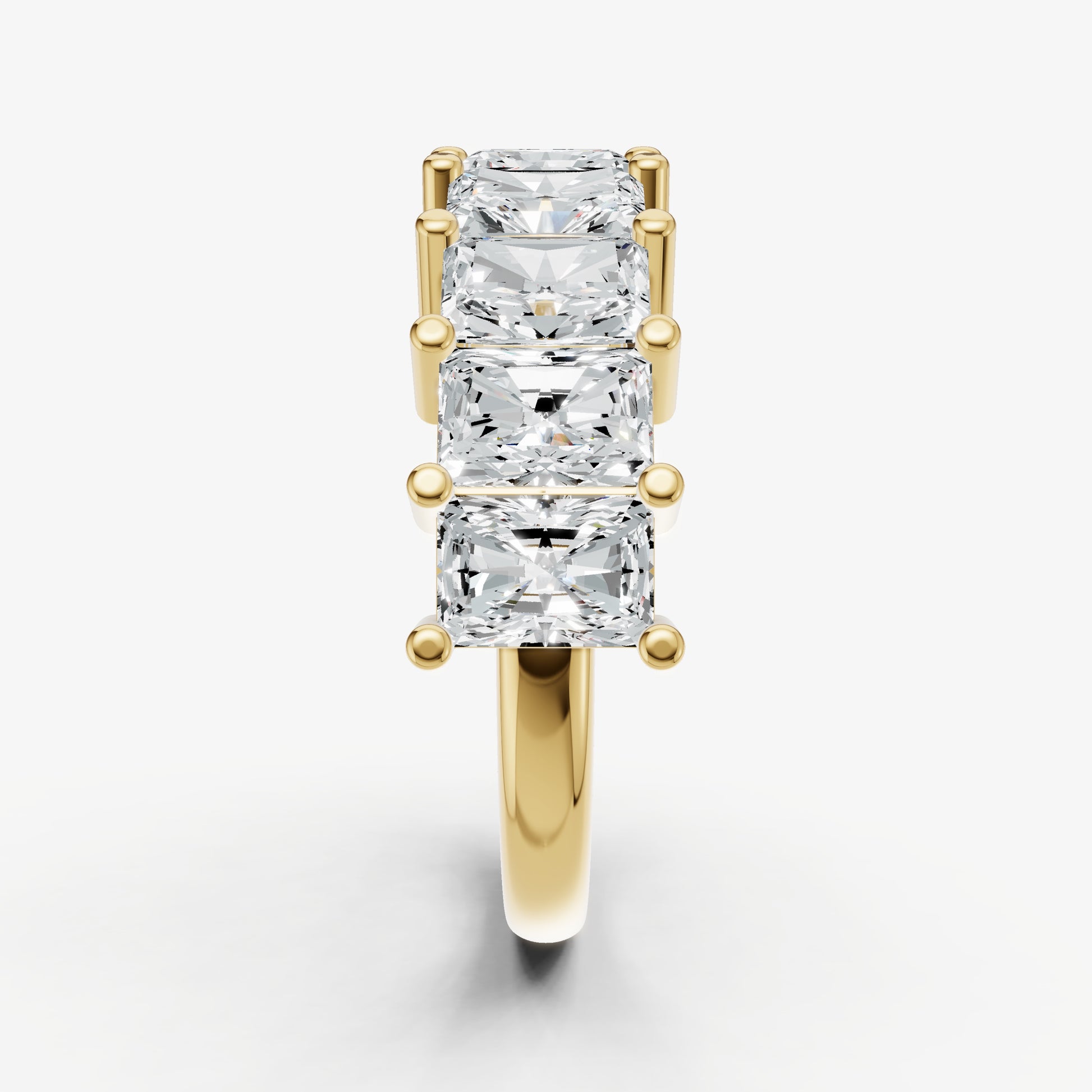 Statement Crown Set 0.40ct (40pt) Diamond Band