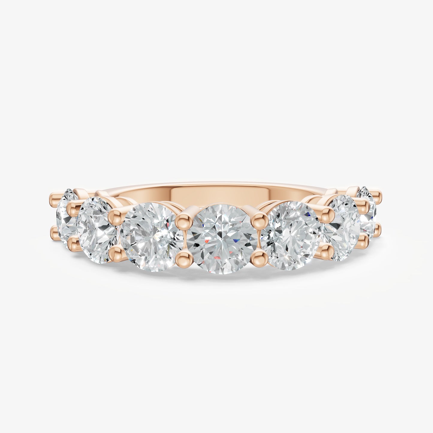 Statement Crown Set 0.40ct (40pt) Diamond Band