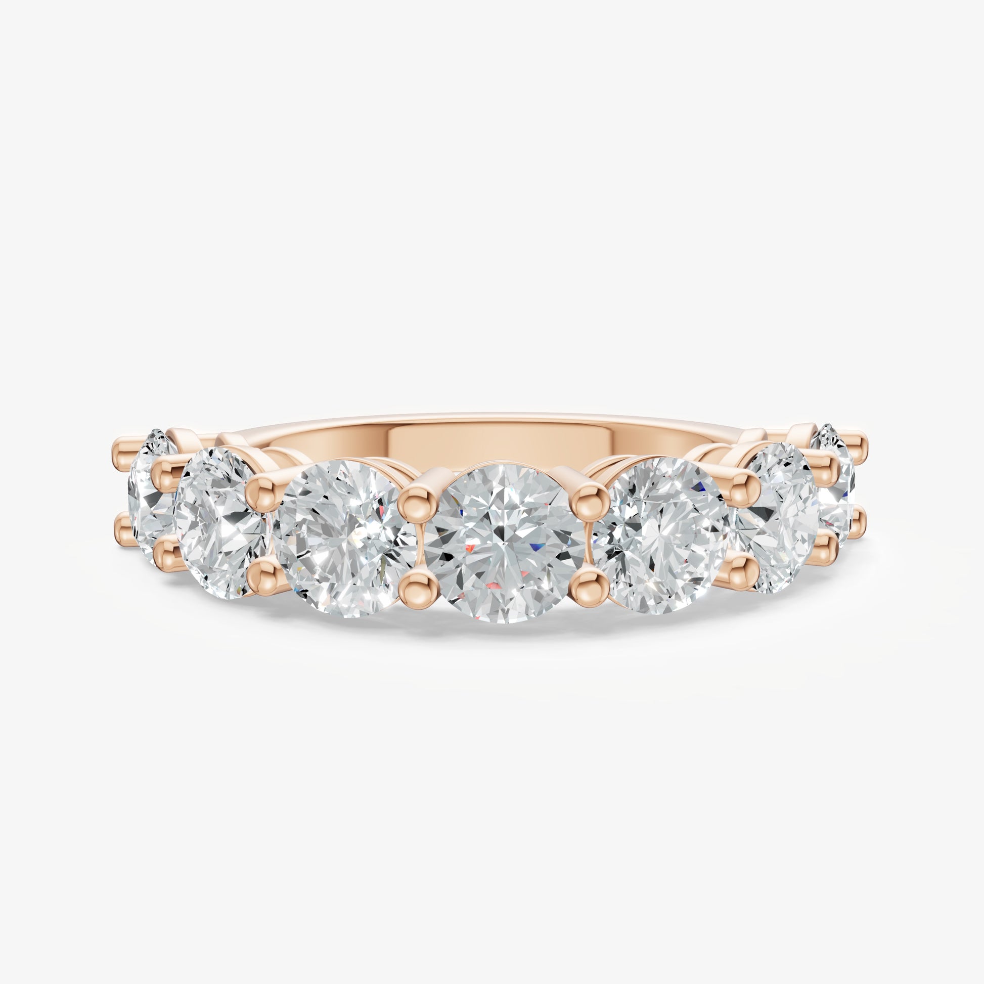 Statement Crown Set 0.40ct (40pt) Diamond Band