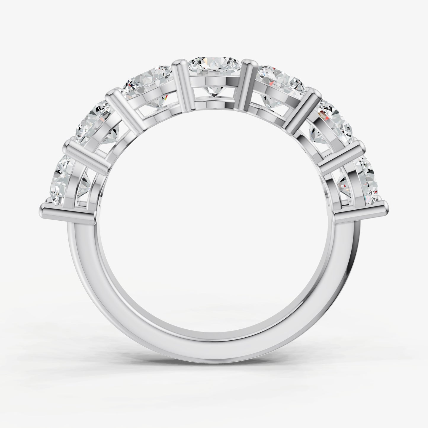 Statement Crown Set 0.40ct (40pt) Diamond Band