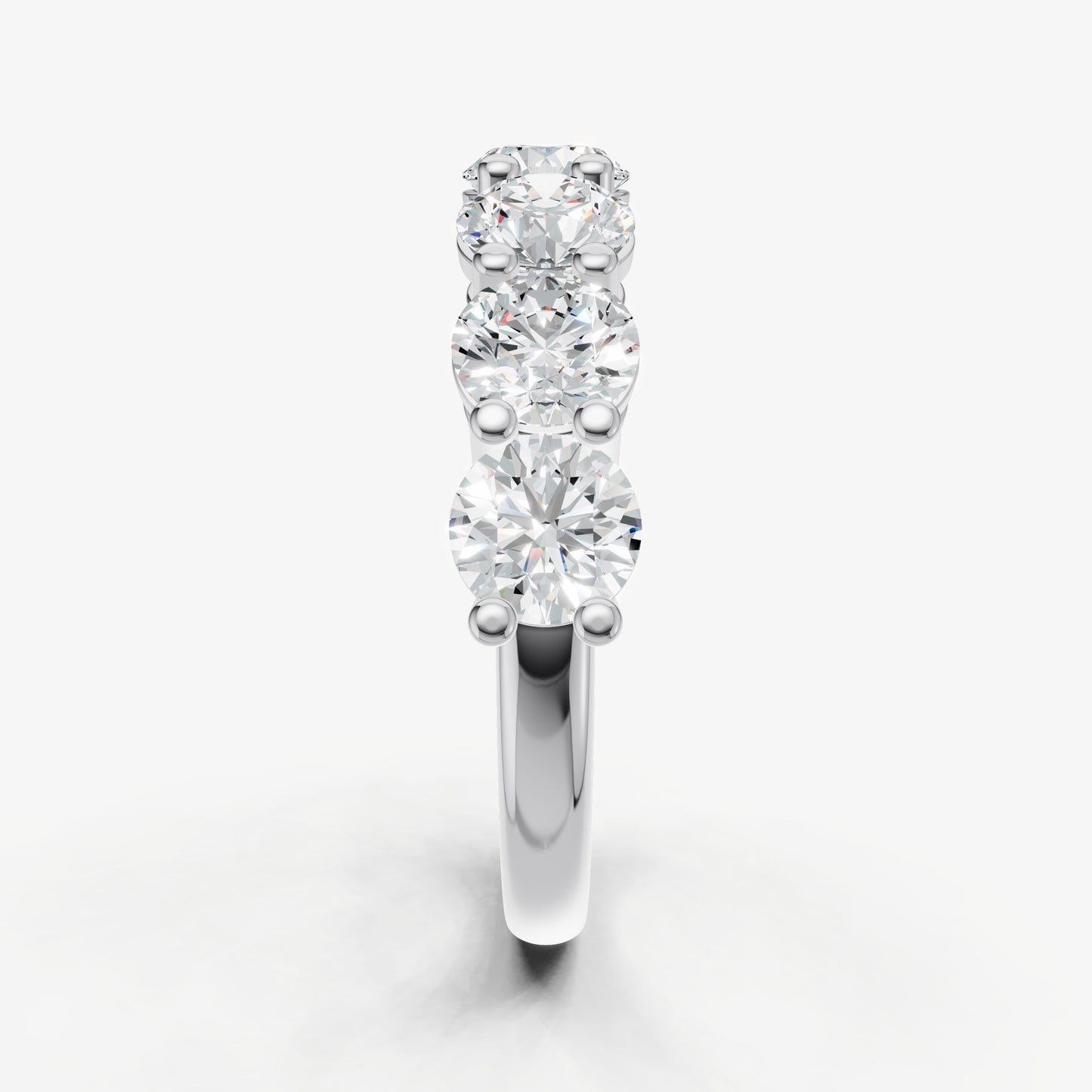 Statement Crown Set 0.40ct (40pt) Diamond Band