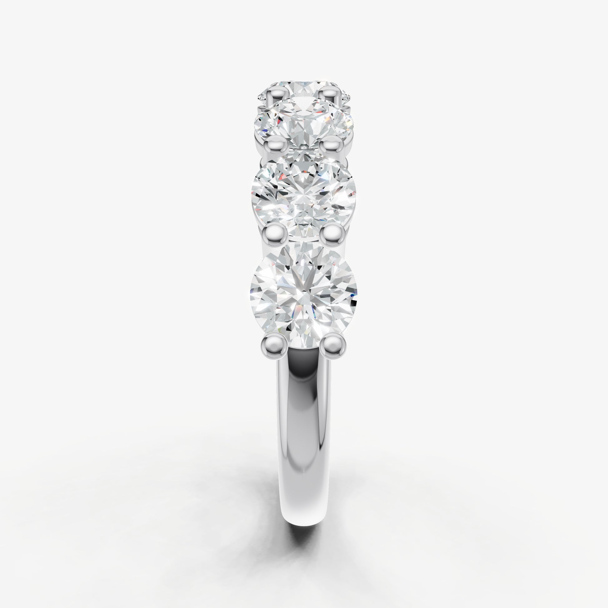 Statement Crown Set 0.40ct (40pt) Diamond Band