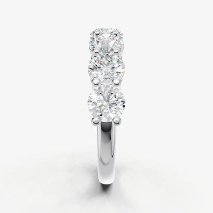 Statement Crown Set 0.40ct (40pt) Diamond Band