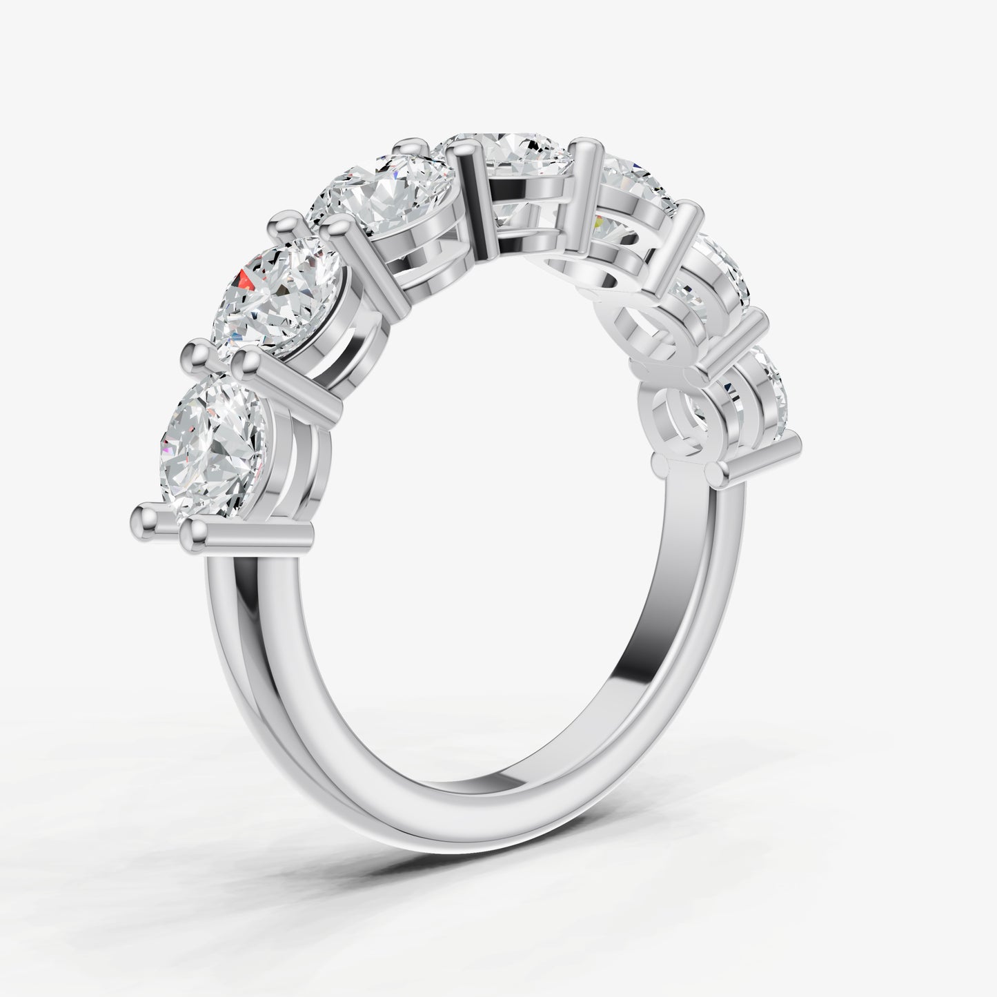 Statement Crown Set 0.40ct (40pt) Diamond Band
